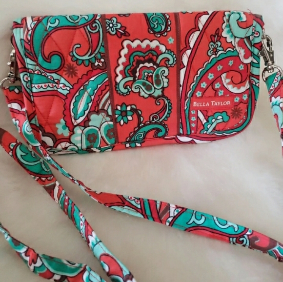 Bella Taylor Trifold Wallet With Strap - Picture 2 of 3